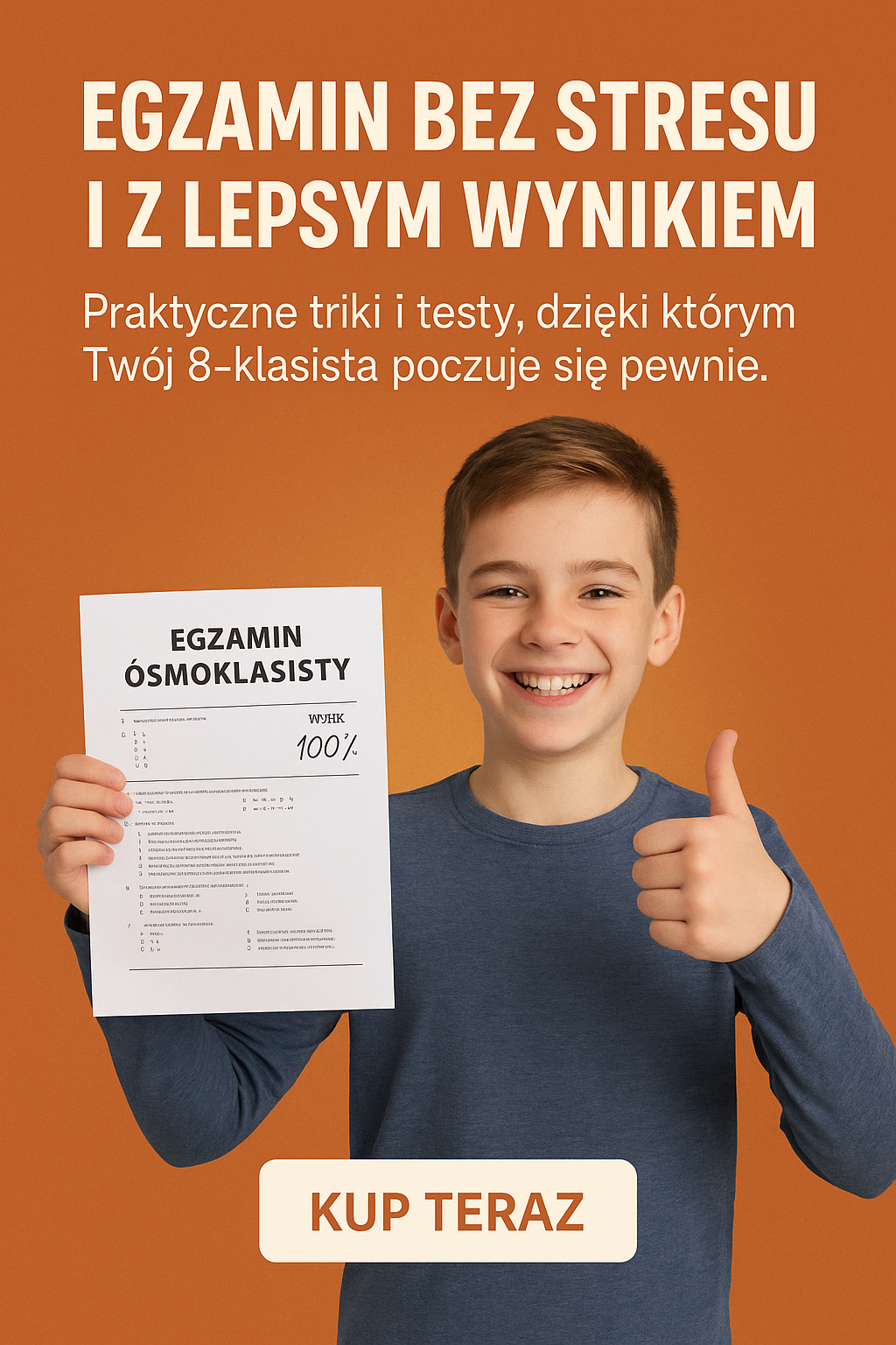 📘 Egzamin ósmoklasisty z polskiego bez stresu!